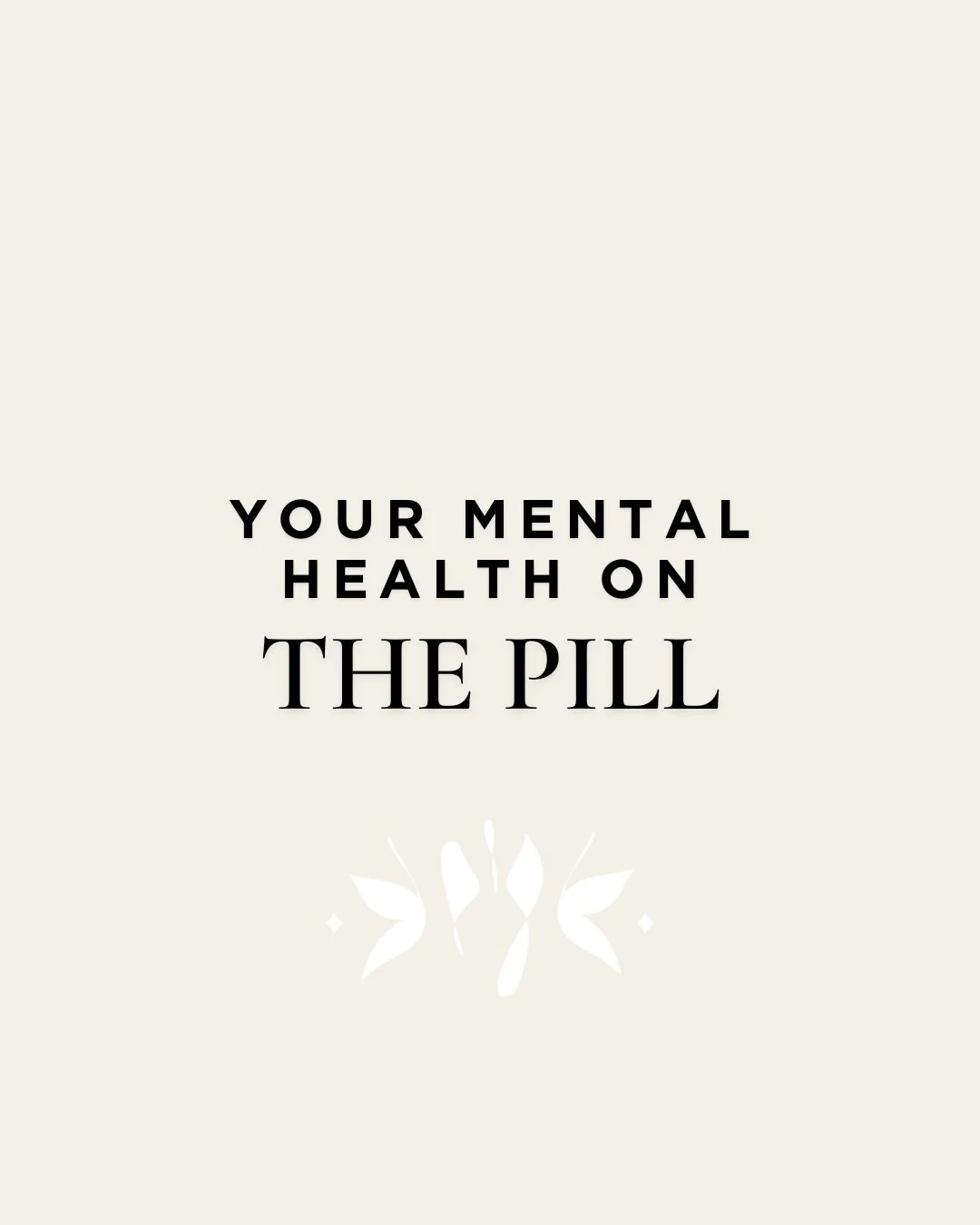 File this under things I wish I knew BEFORE I took the Pill or got an IUD. 

Did your doctor explain the mental health risks when they prescribed your hormonal contraceptive? Mine certainly did not. 

Luckily, there are a lot of steps you can take to