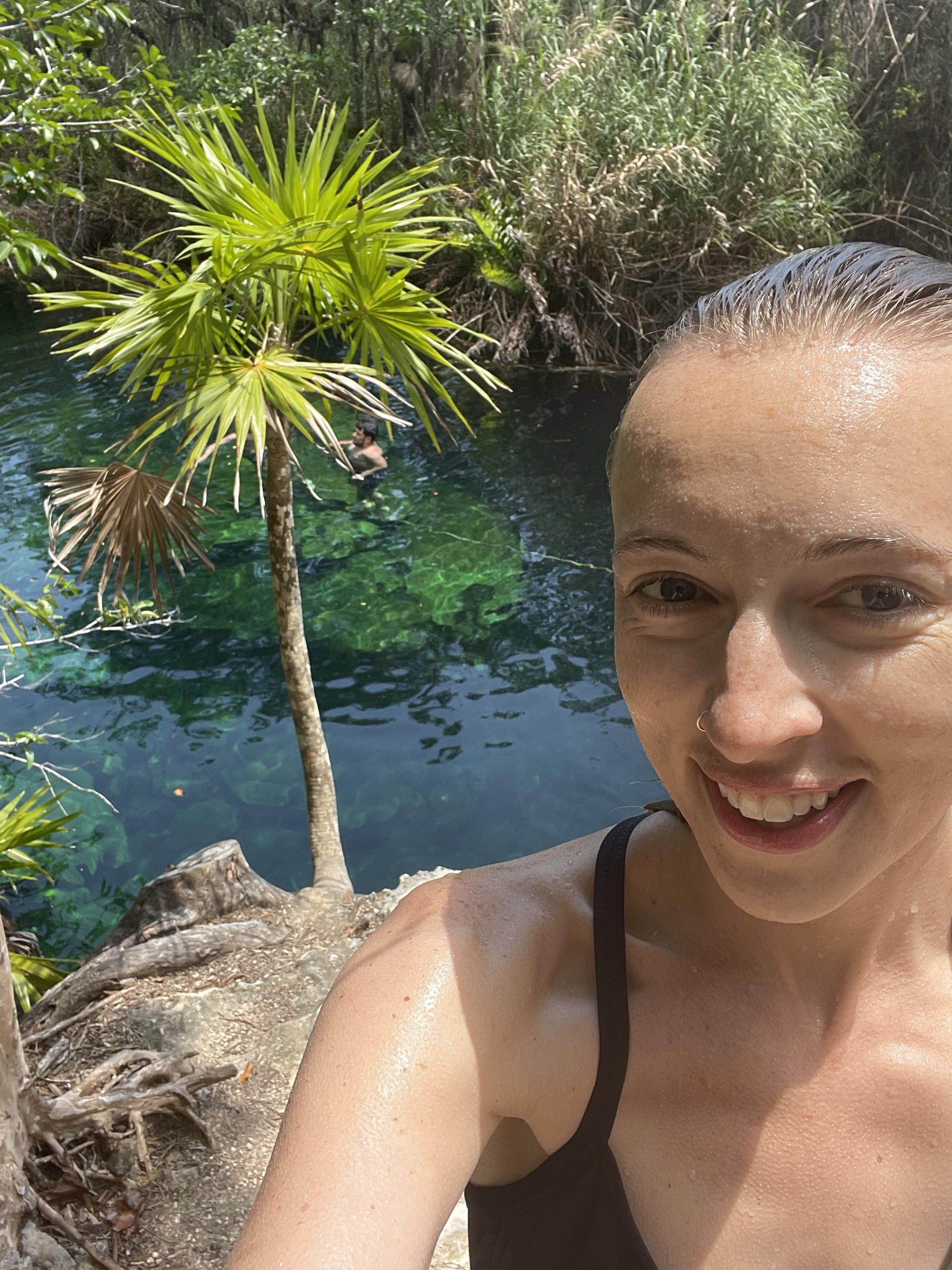 Jungle Cenote Selfie