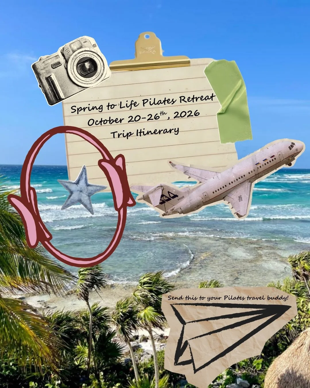Tag a Pilates friend you&rsquo;d like to go on this retreat with! 

Pilates, relaxation, play, nature, adventure, and community- what more could you ask for?

Check out the full description of this all-inclusive retreat and Pilates workshops on my we