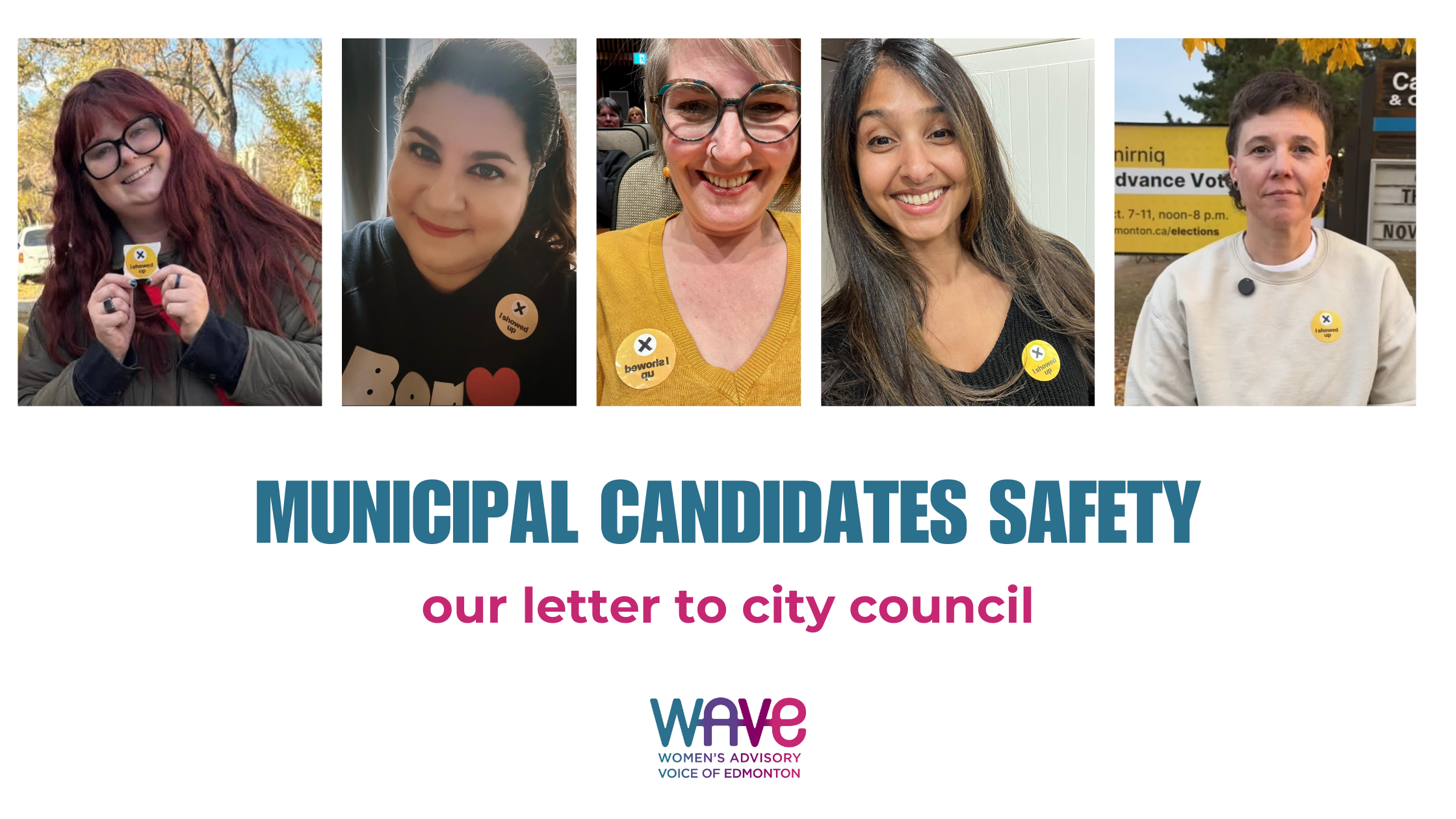 Candidate Safety: our letter to city council