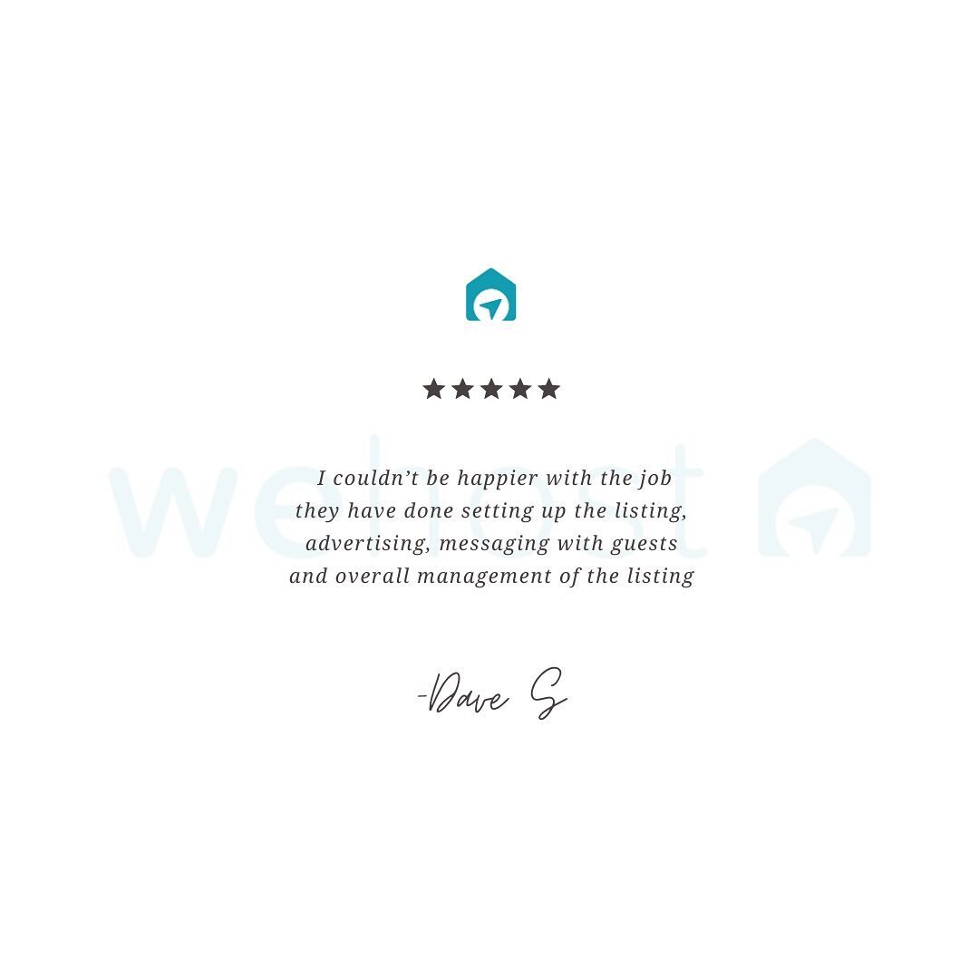 We're proud to have received this amazing five-star review from our client! It's our mission to exceed expectations and deliver the best possible service for our clients and their guests. Thank you for entrusting us with your short-term rental proper