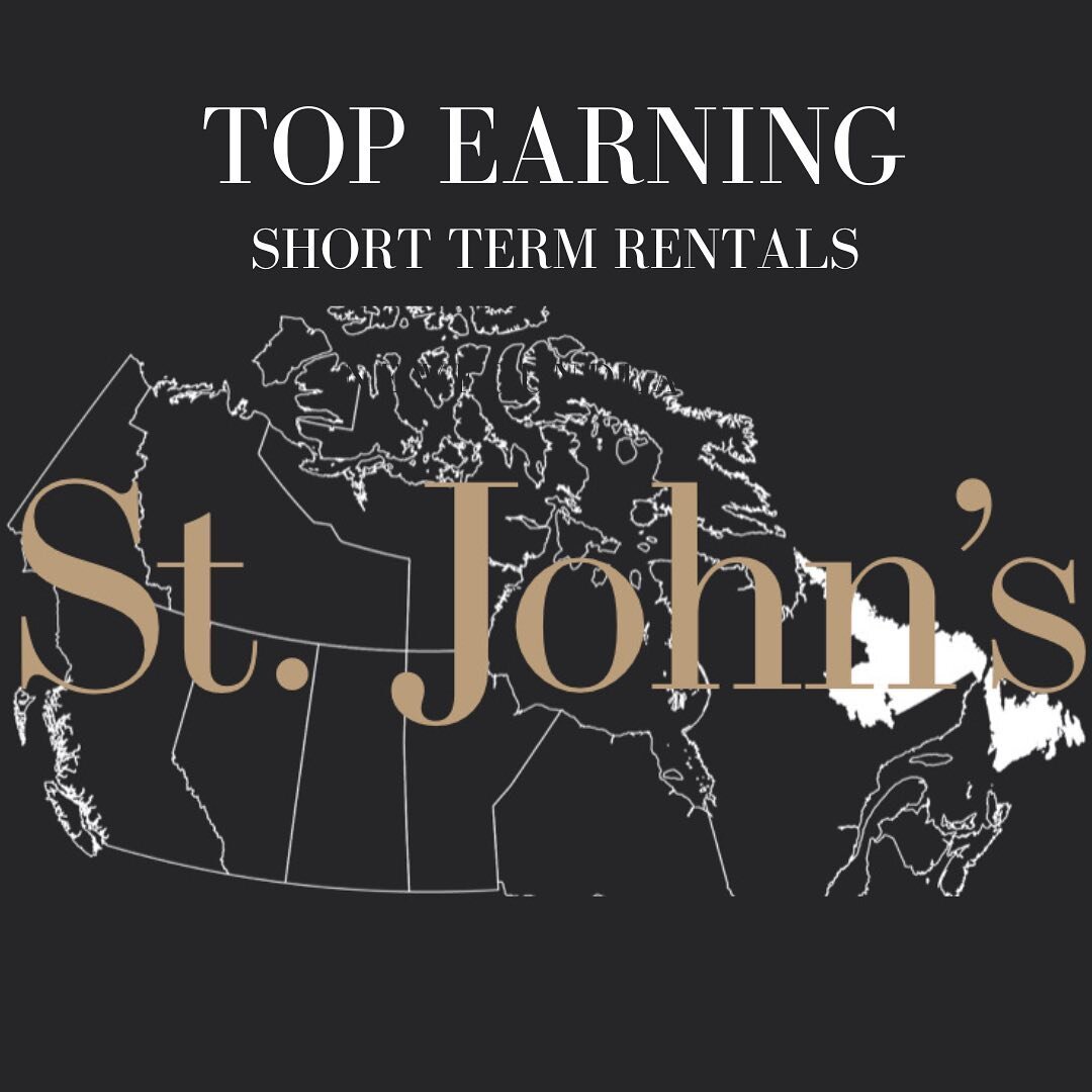 Congratulations to many of our amazing clients in St. John's, NL! Your properties have earned some of the top spots of highest earned revenue in the city! 
#3 Battery Harbour Home, 3B
#6 Vibrant Victoria, 3B
#7 Battery Harbour Lower Suite, 1B
#8 Chic