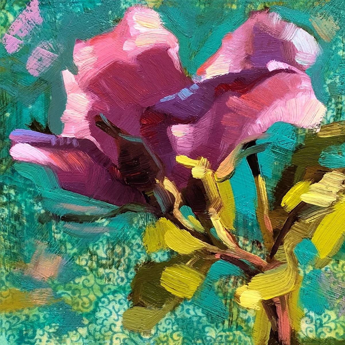 Summer Blush 6” x 6” Tabletop Print