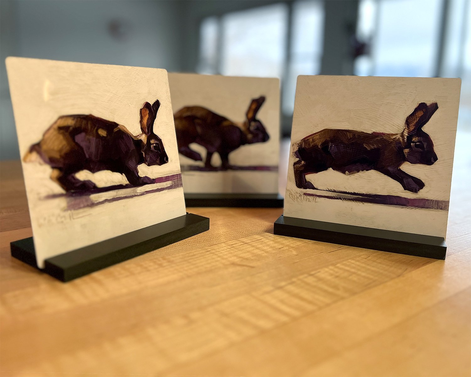 "Hop, Skip & a Jump" Metal Print Singles & Set