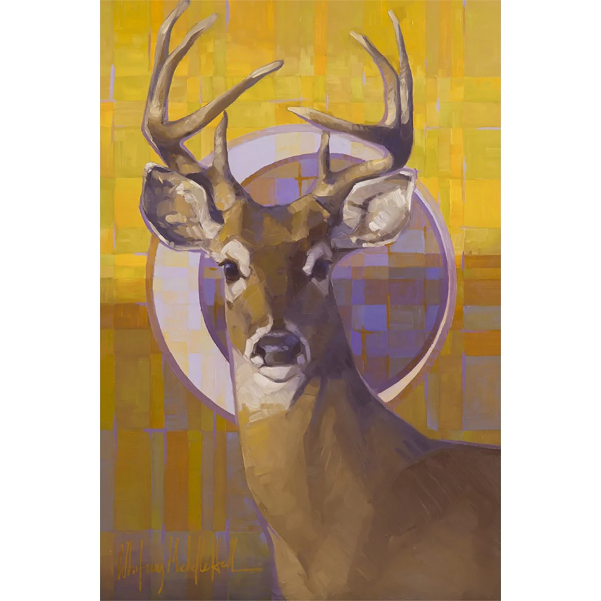 Aspenleaf Madrigal 12" x 8" Canvas Print