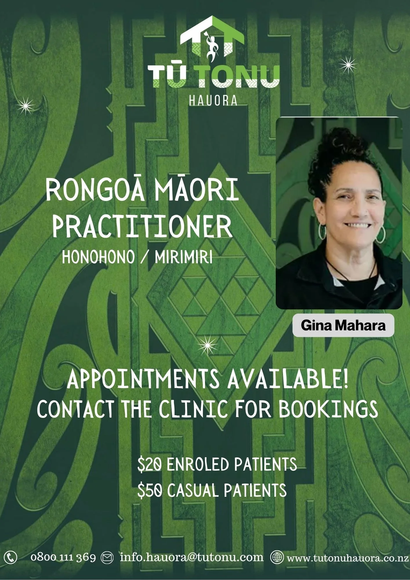 Rongoā Māori — Tū Tonu Hauora