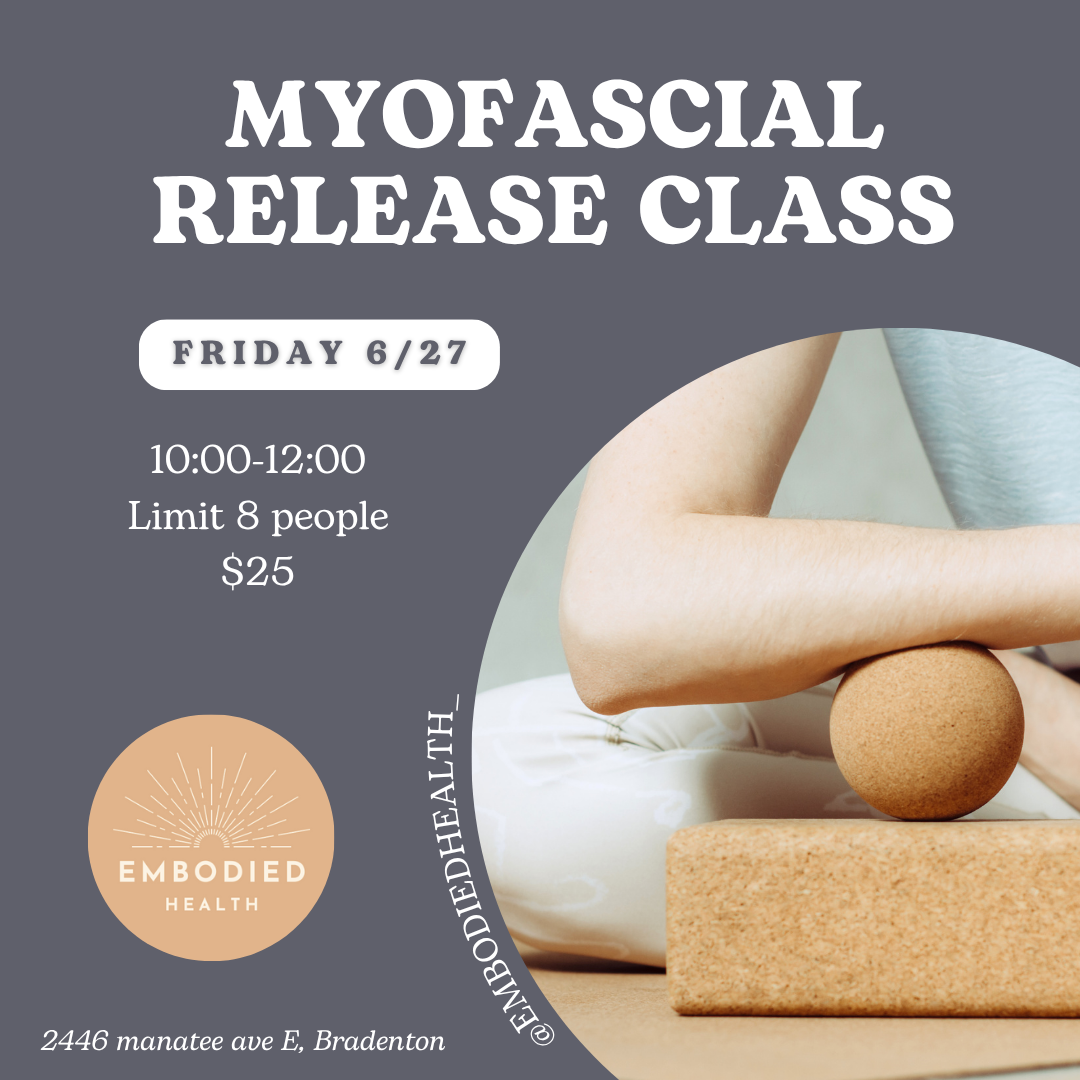 Pop-Up Myofascial Release Class
