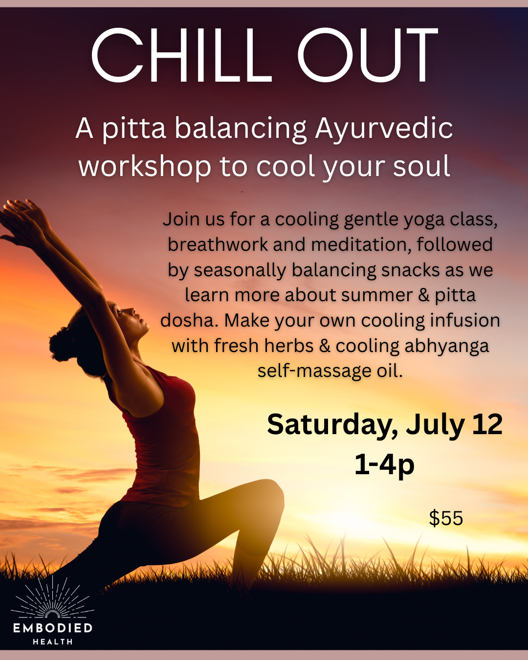 Chill Out - A workshop for cooling Pitta