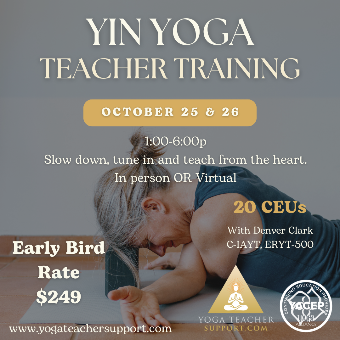 Yin Yoga Training