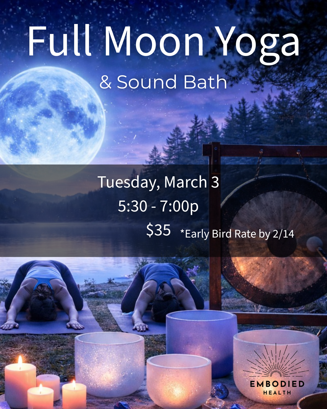 Full Moon Yoga & Soundbath