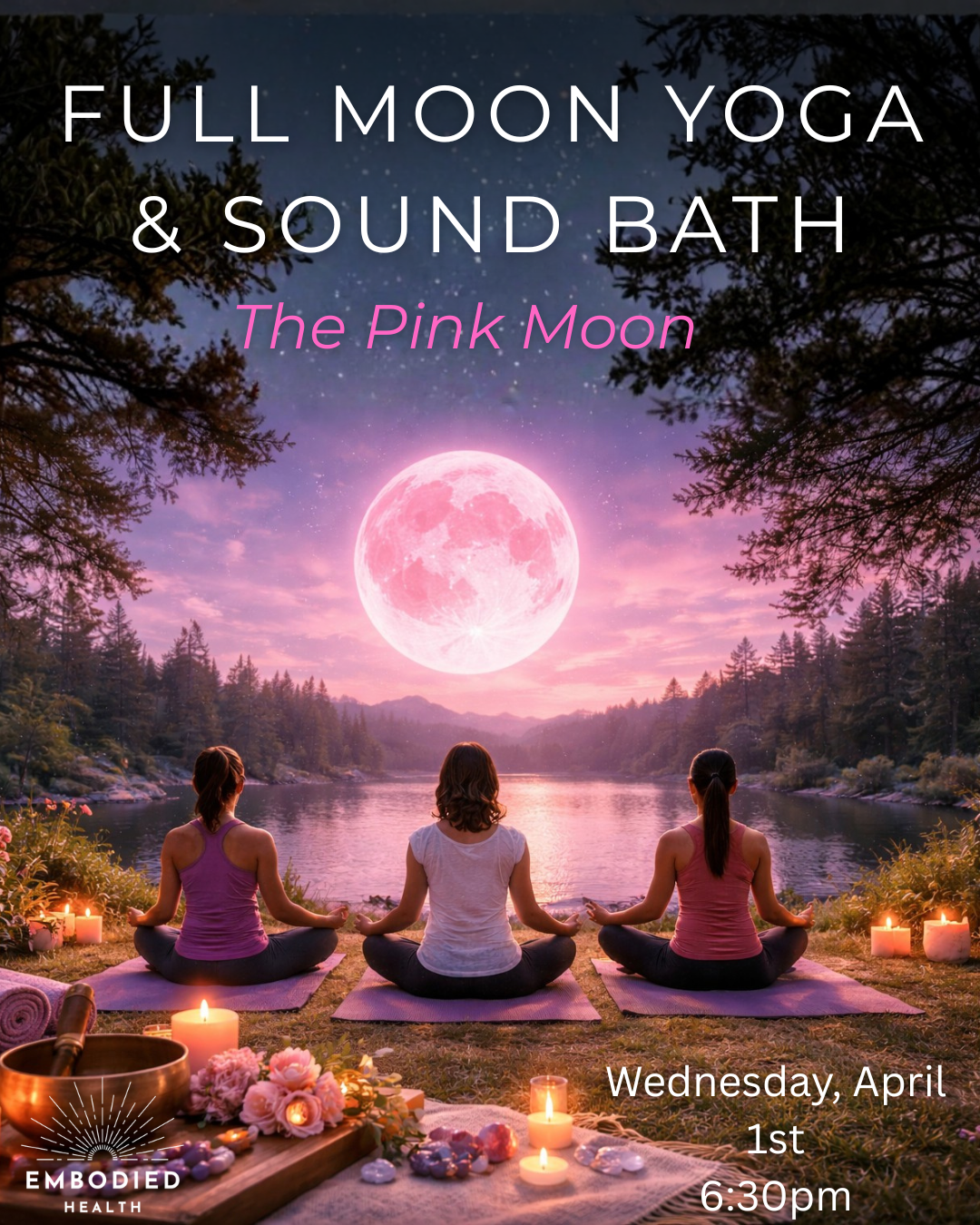 Full Moon Yoga &amp; Soundbath