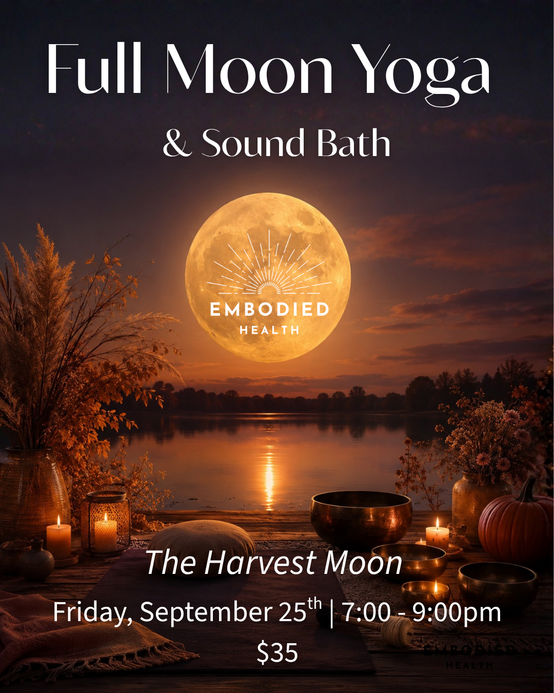 Full Moon Yoga & Sound Bath