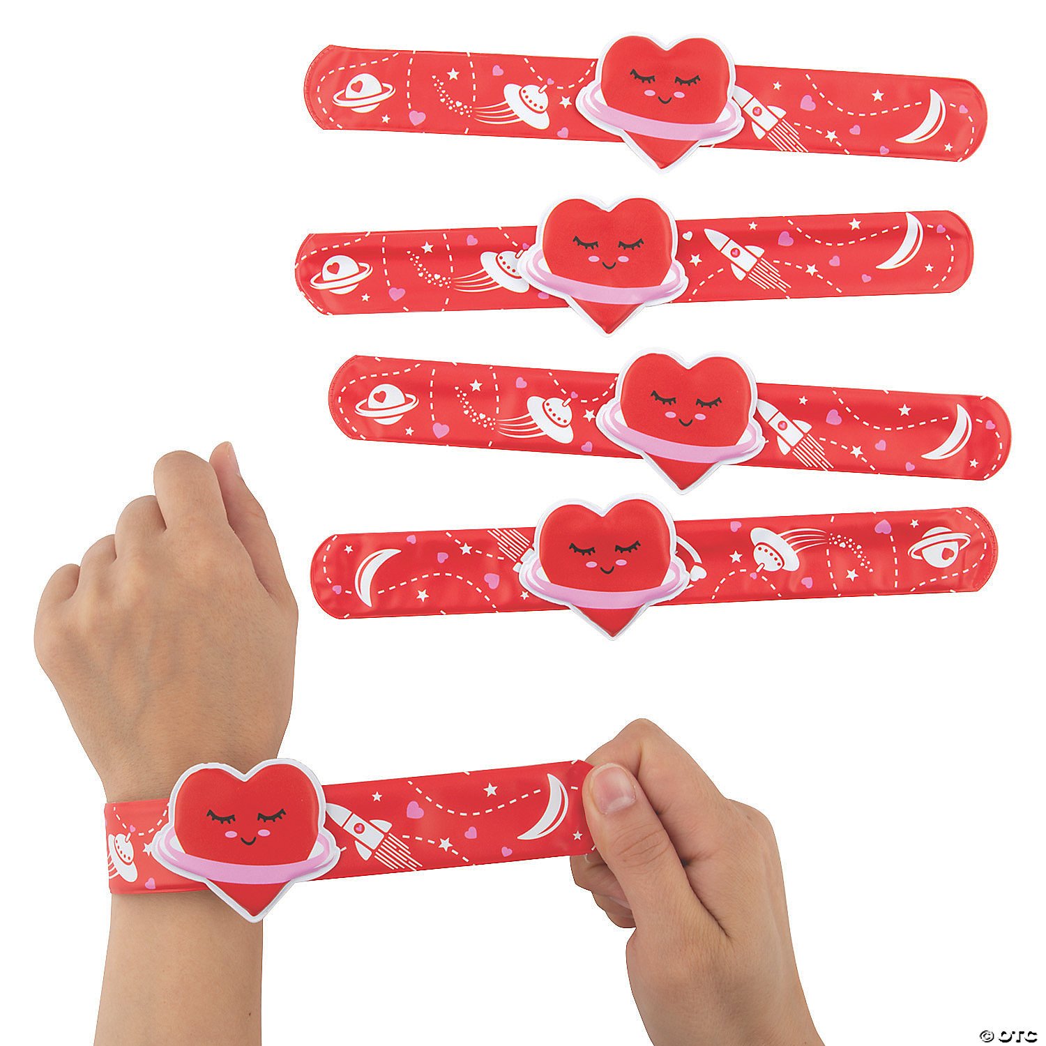 Slap Bracelets with Charm