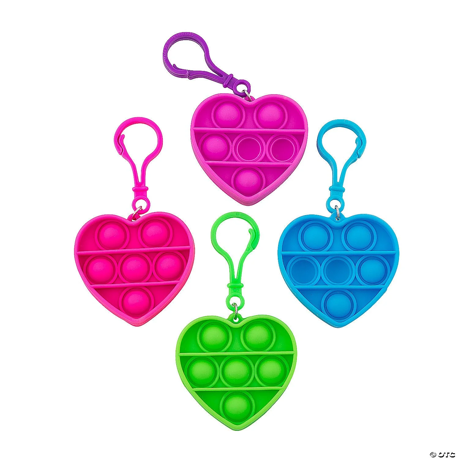 Keychain Heart Pop Its