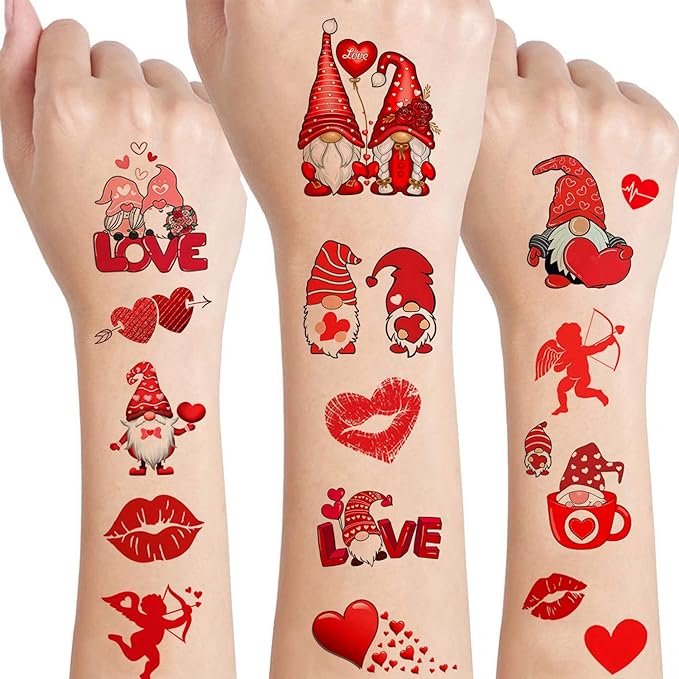 Valentine Temporary Tattoos