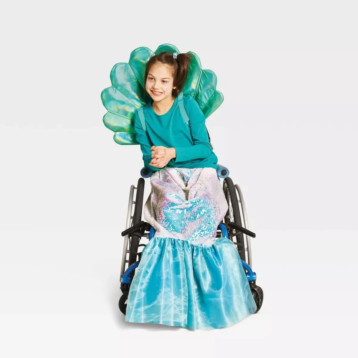 Kids' Adaptive Mermaid Halloween Costume - Hyde and EEK! Boutique™: Sequined Tail, Shiny Wings 3 out of 5 stars with 2 reviews 2
