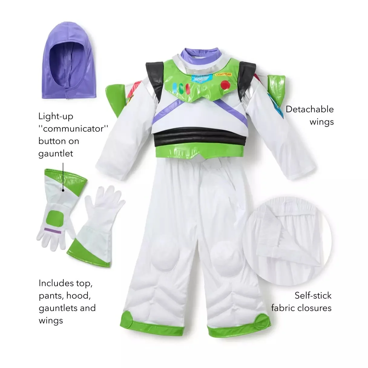 Buzz Lightyear Adaptive Costume for Kids – Toy Story