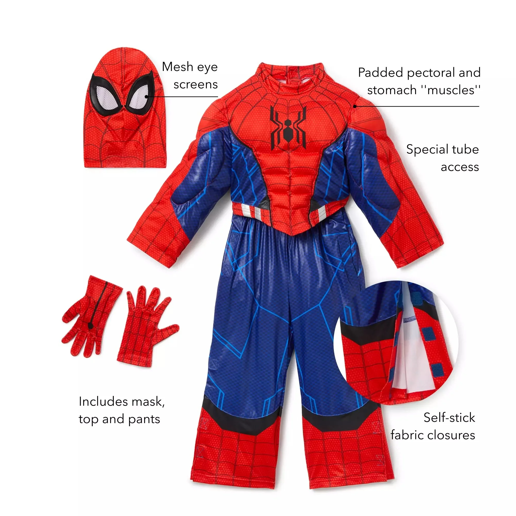Spider-Man Adaptive Costume for Kids