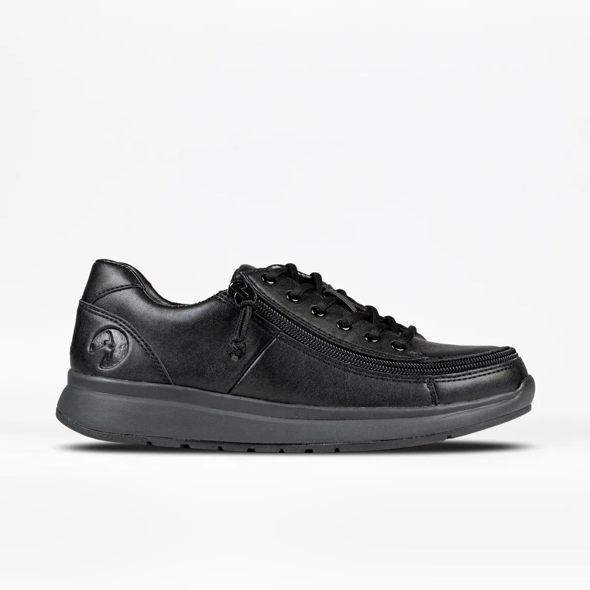 BILLY women's adaptive low top work shoe in black
