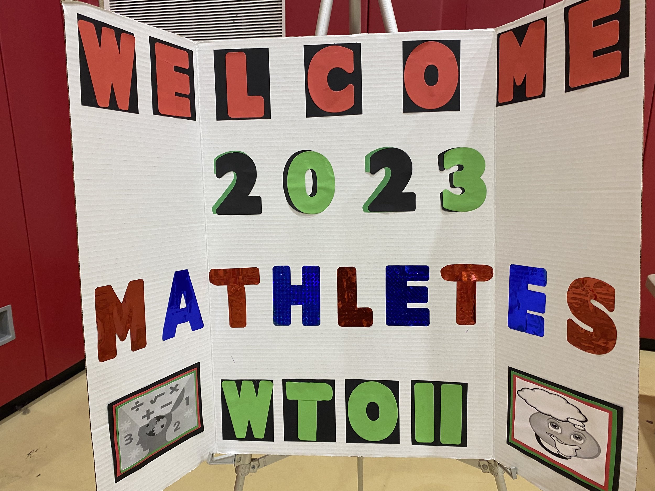 Math Competition Set-up!