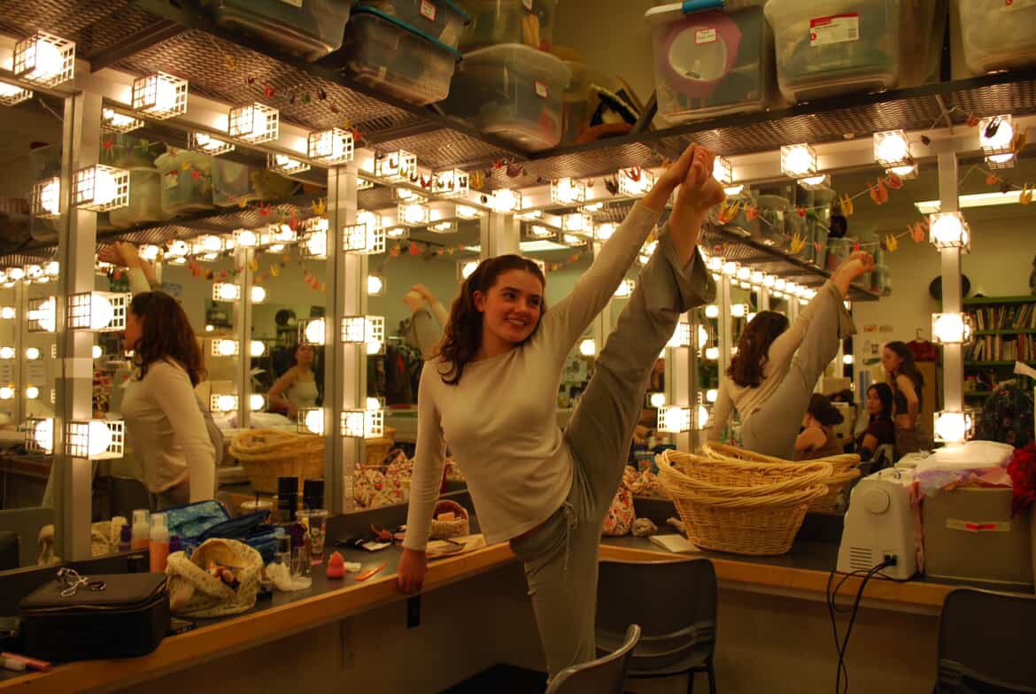 Backstage of She Kills Monsters