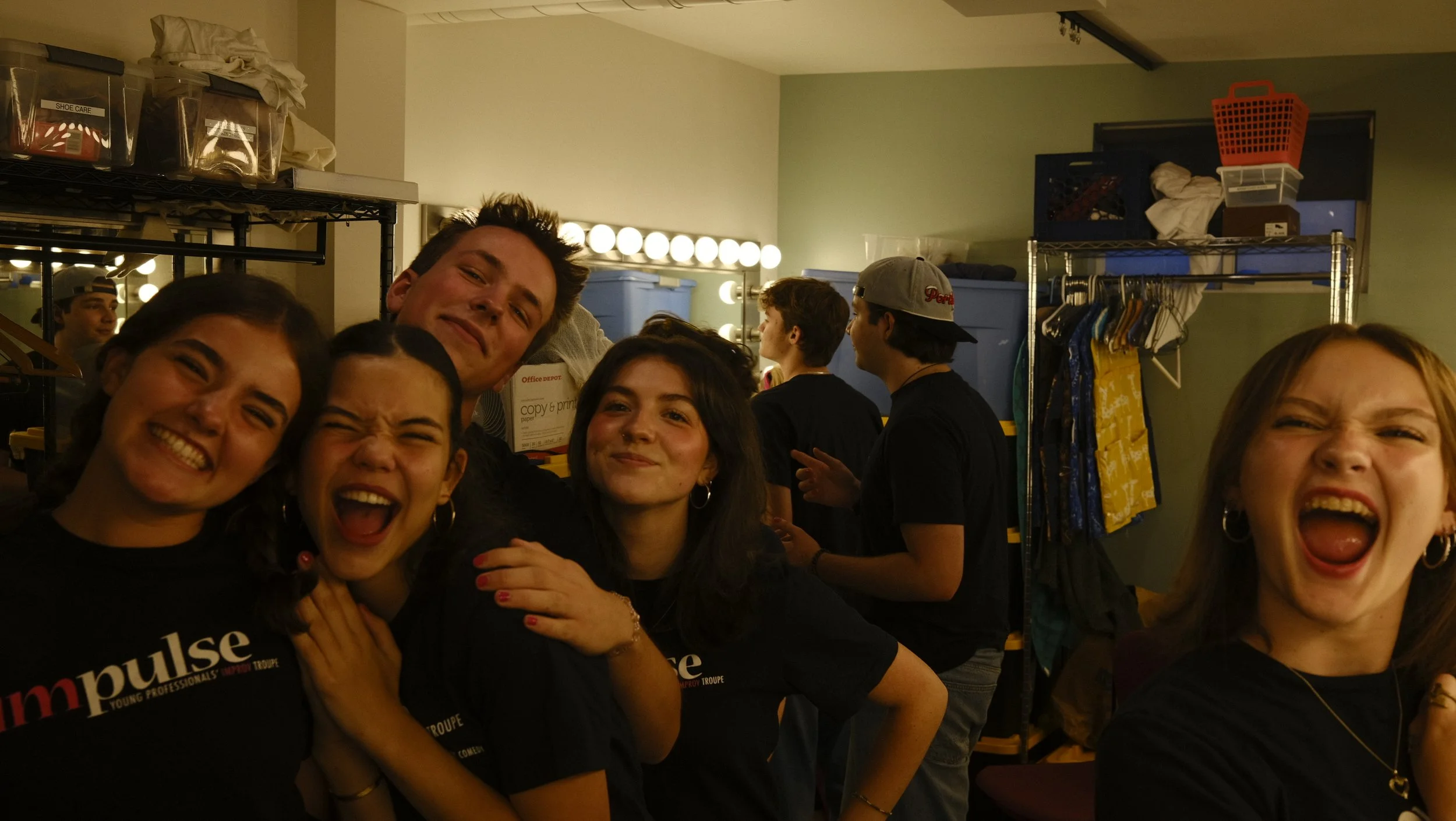 Backstage of Impulse To Give