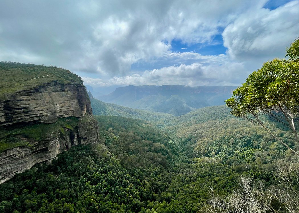 View from Govetts Leap