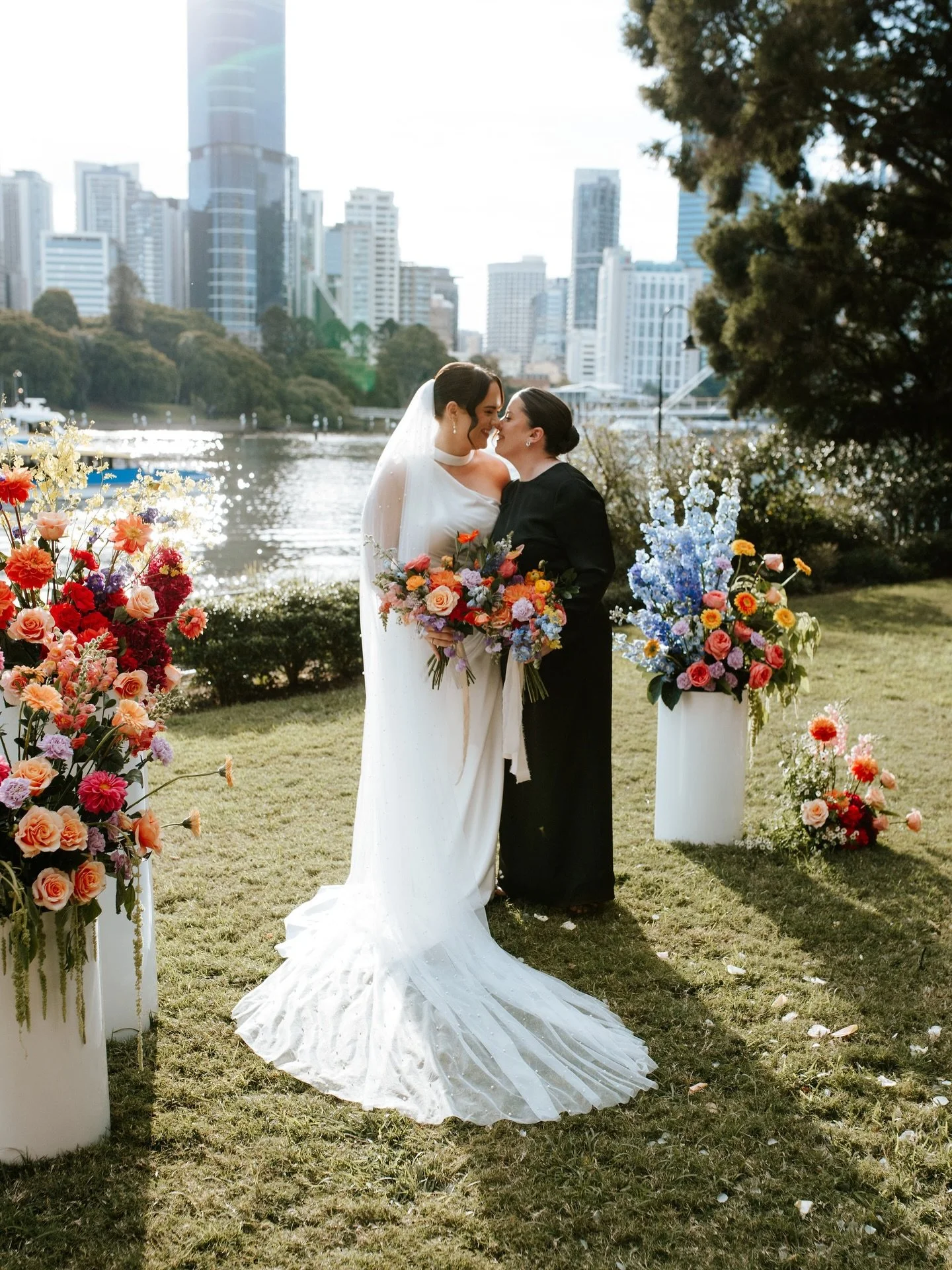 Only a few weeks into dating, Al, half joking (but mostly serious) invited Kyah to come to Europe with her. 

Kyah thought &ldquo;What kind of maniac does that?&rdquo; and then promptly booked the trip ✈️ 

They both spoke of this unexplainable, ener