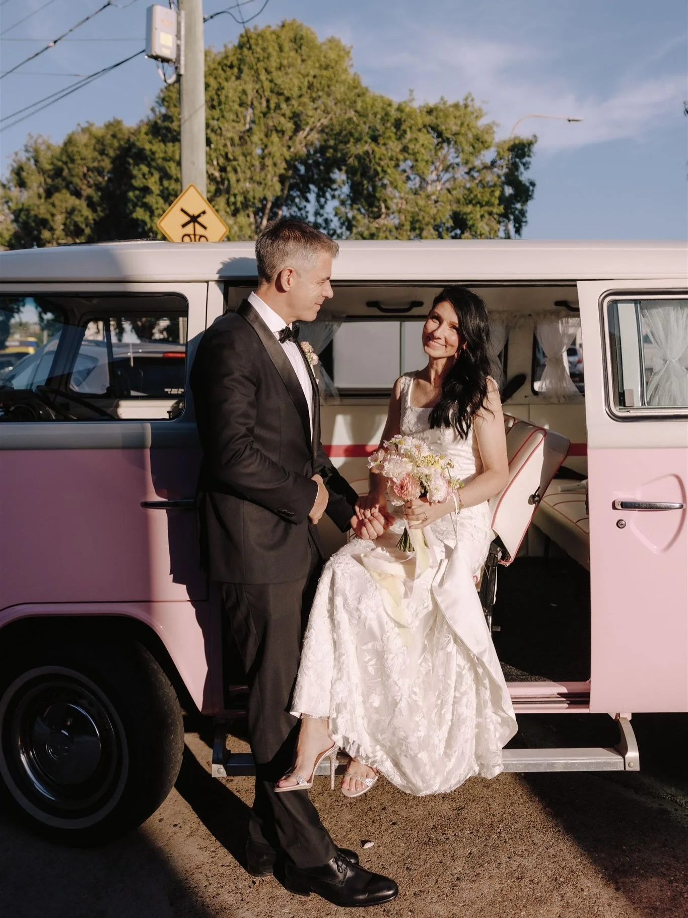 Paul used to play football in Gladstone and Maryanne would occasionally come along to the games (though she&rsquo;ll admit she never actually watched them). 

From the beginning, Paul thought Maryanne was, and still is - incredibly pretty. Artsy. Cre