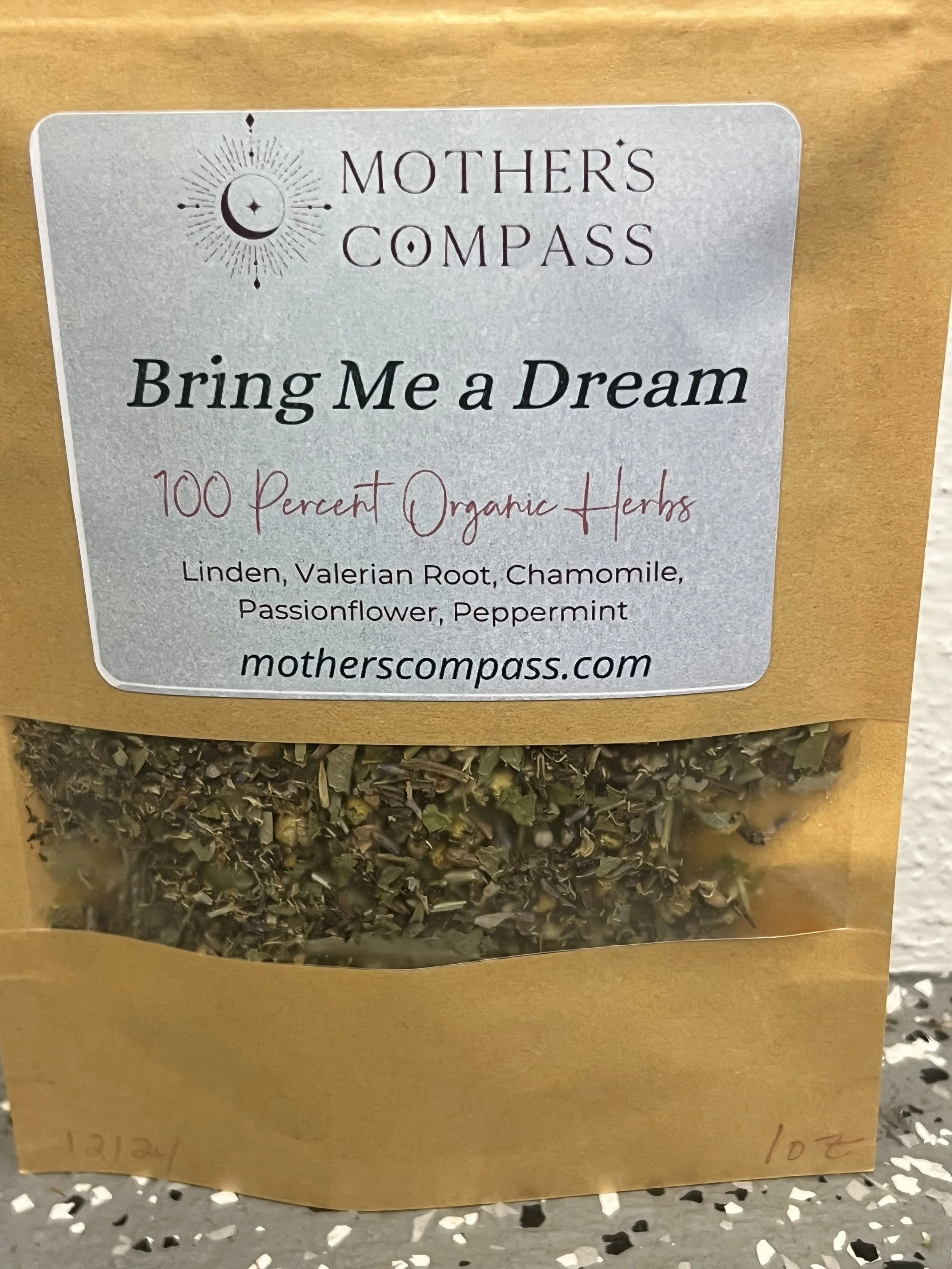 Bring Me a Dream Handcrafted Organic Herbal Tea from Mother's Compass.JPEG