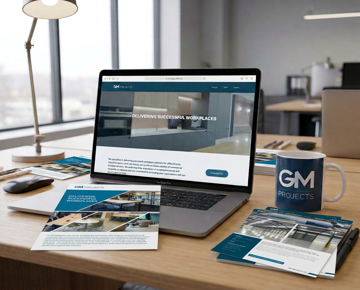 Rebrand project for GM Projects