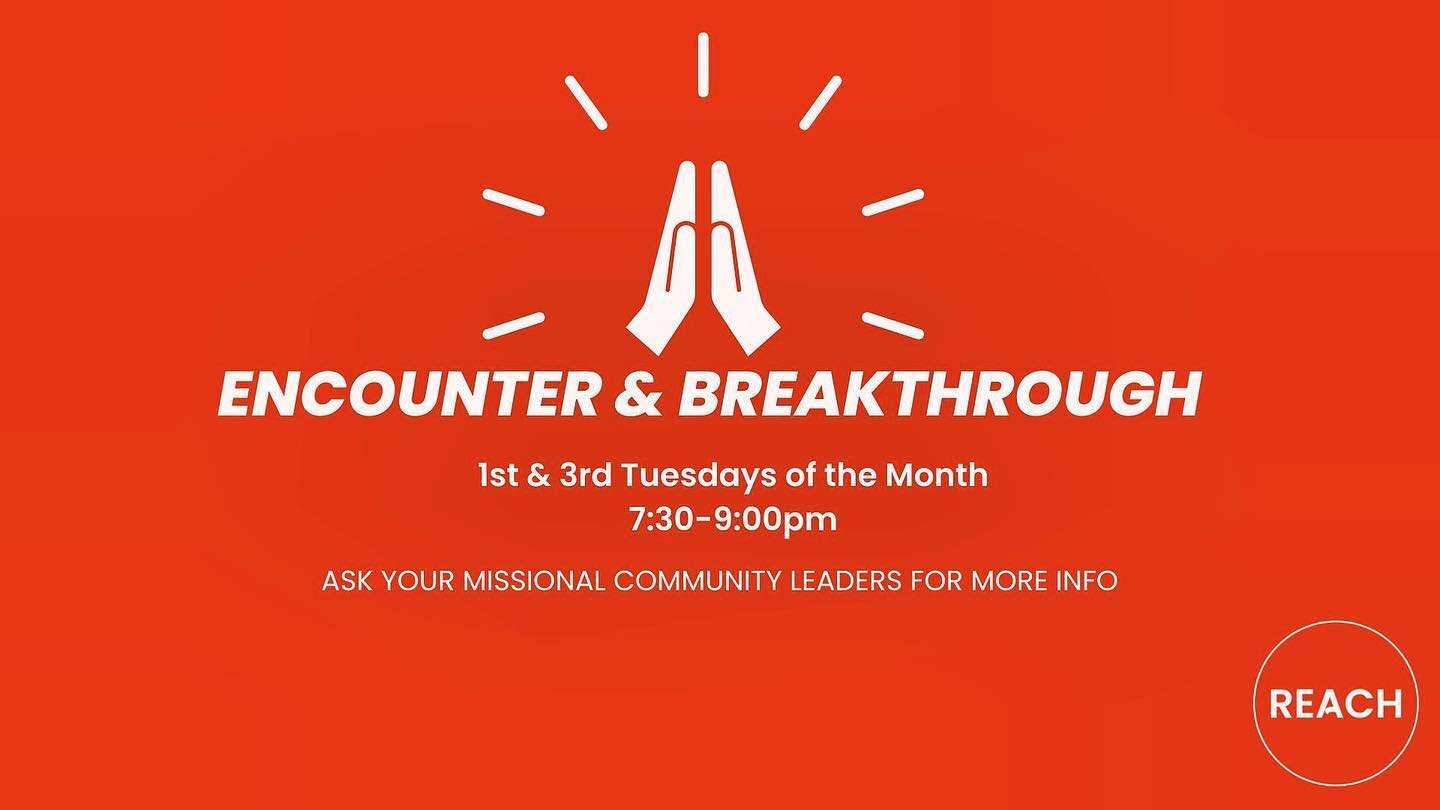 Come join us tomorrow night for our evening of Encounter &amp; Breakthrough Prayer 🙏🔥

Time - 7:30pm 
Venue - The Chiweshe&rsquo;s