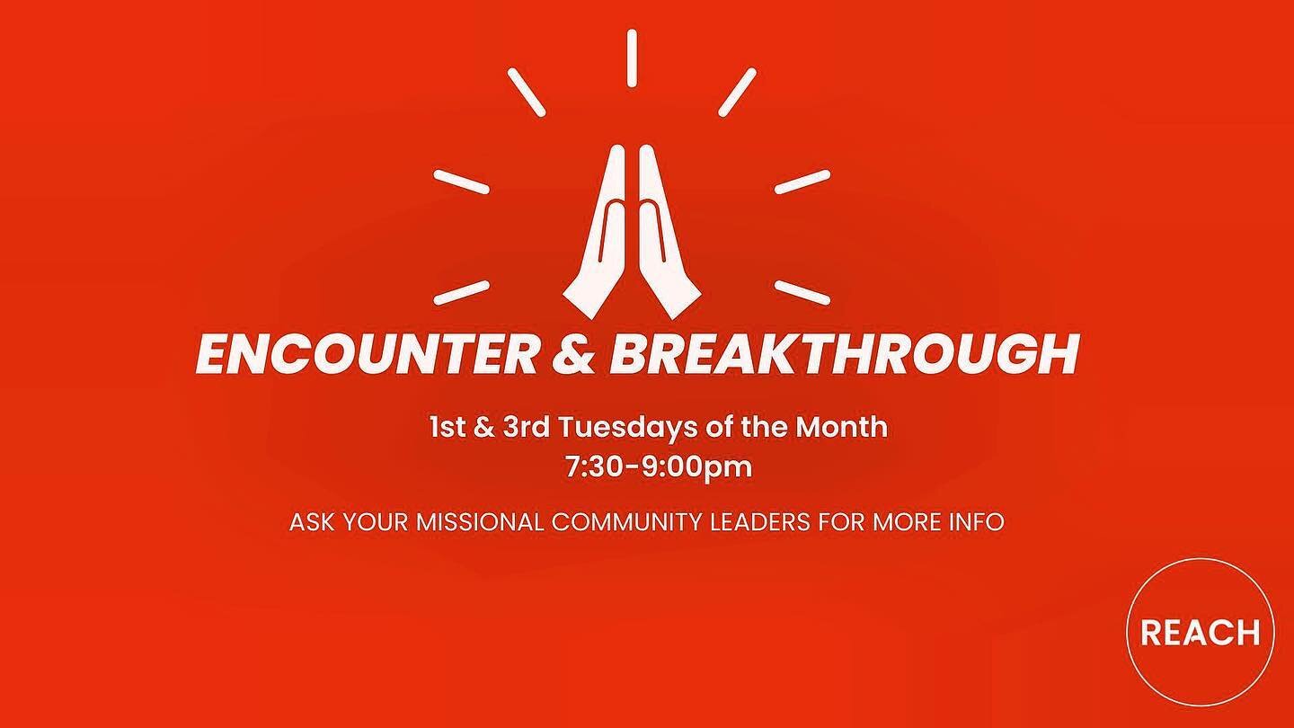 Come join us tomorrow night for our evening of Encounter &amp; Breakthrough Prayer 🙏🔥

Time - 7:30pm 
Venue - The Cavanagh&rsquo;s
