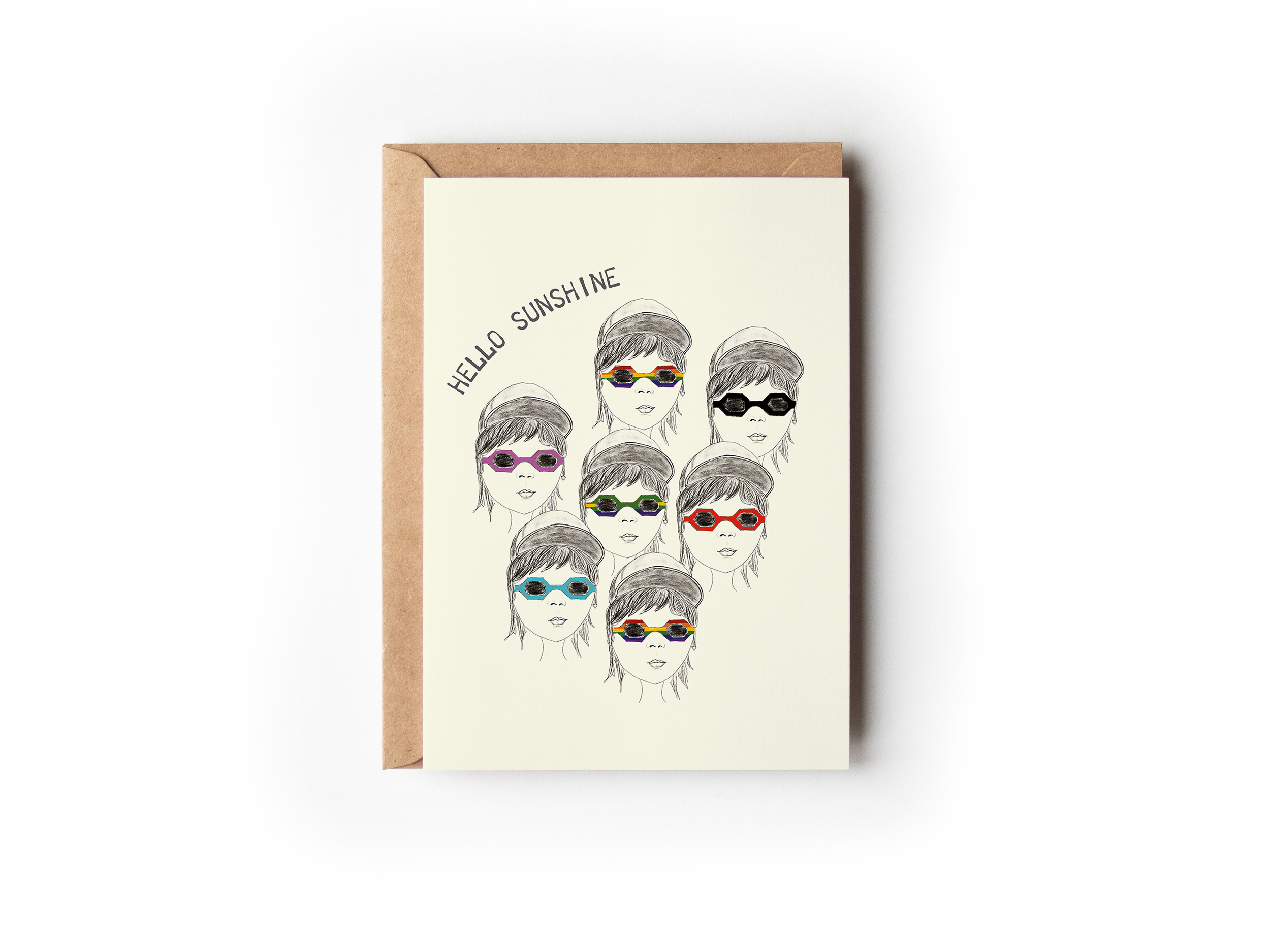 Hello Sunshine | Postkarte