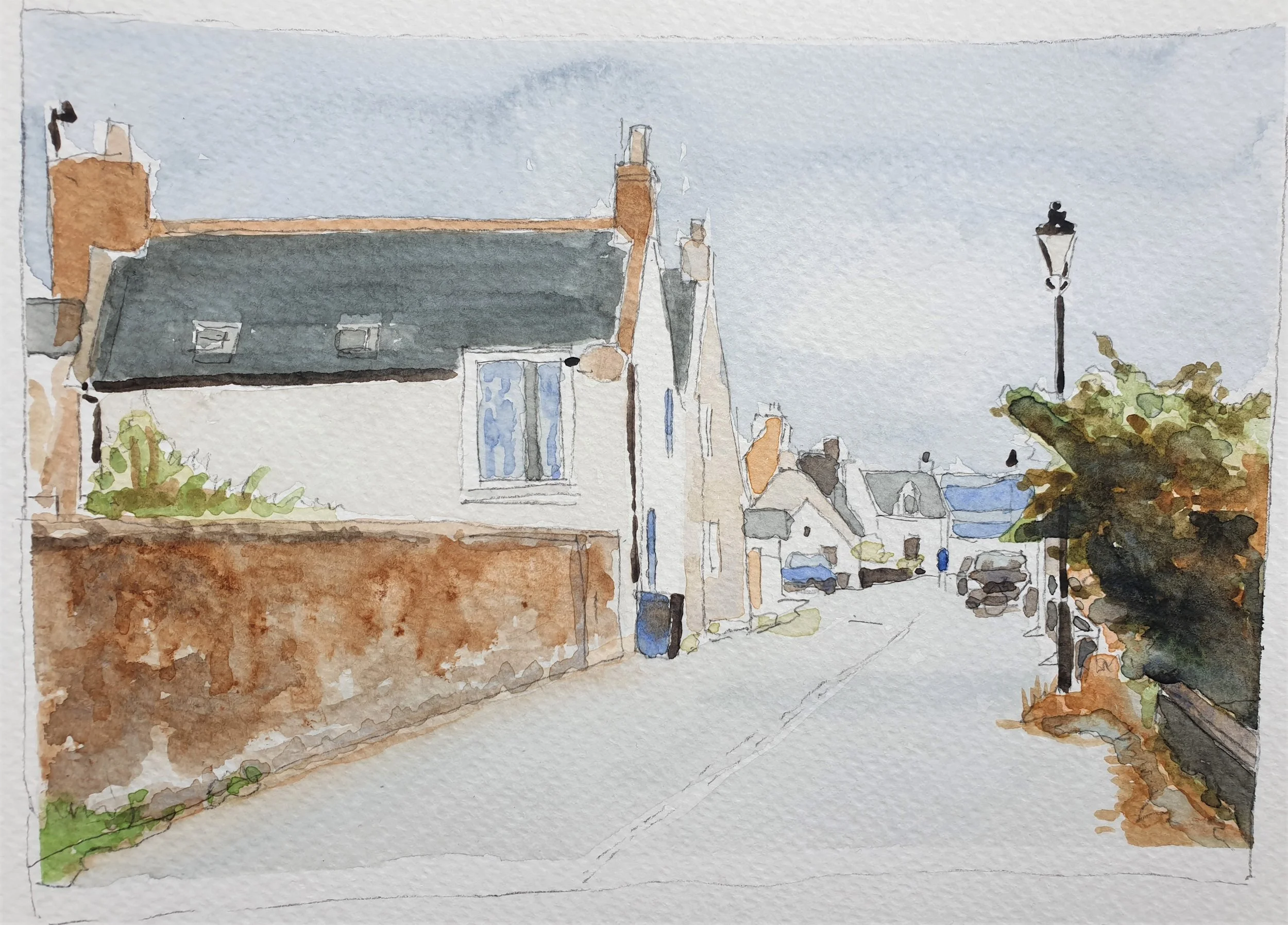 Cromarty. (Watercolour)