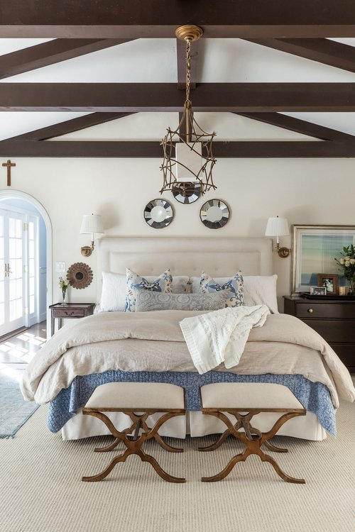 Southern California bedroom interior design