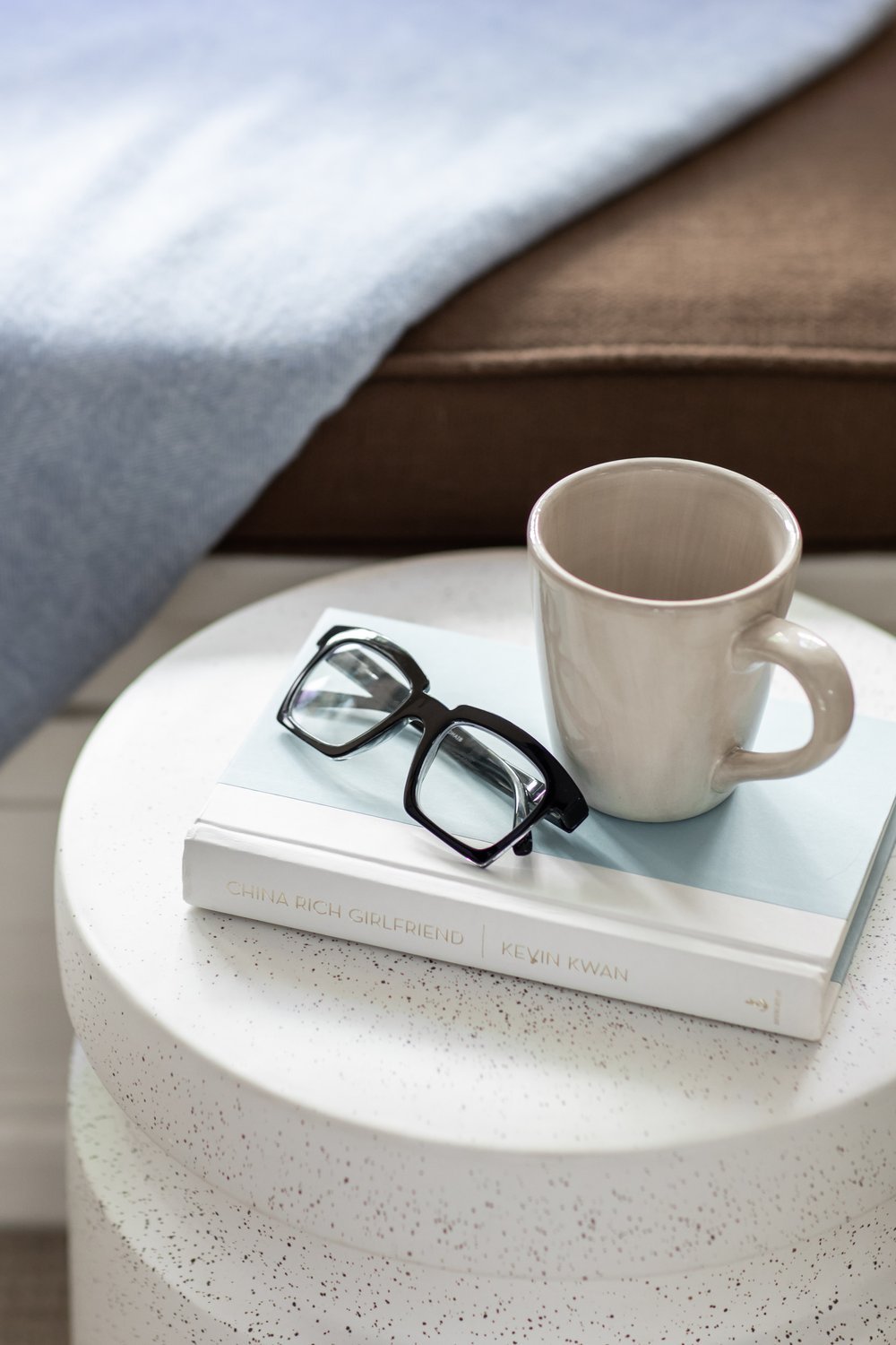 Accent table decor - JKB bedroom design