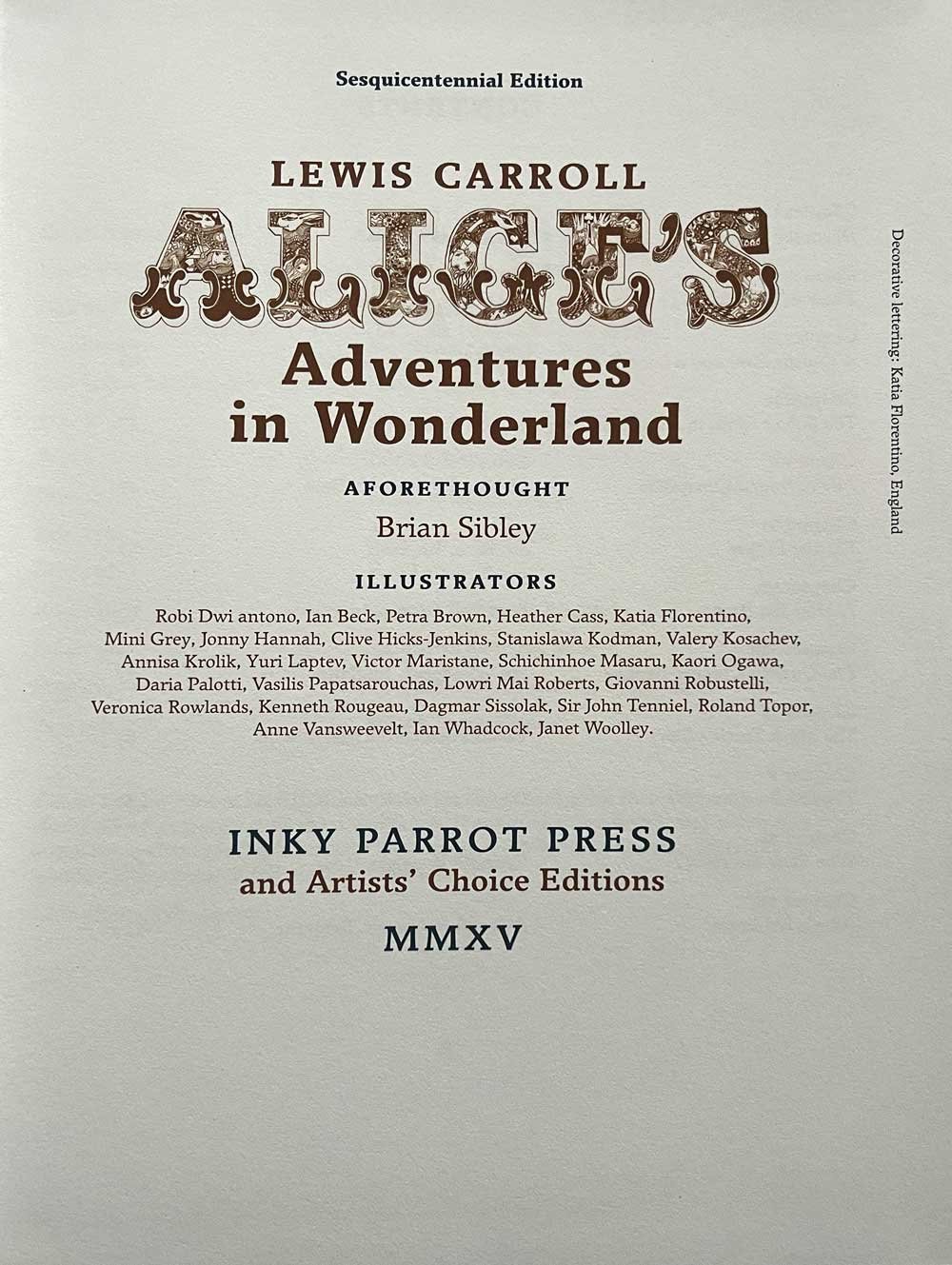 Alice’s Adventures in Wonderland 2015 (Copy)