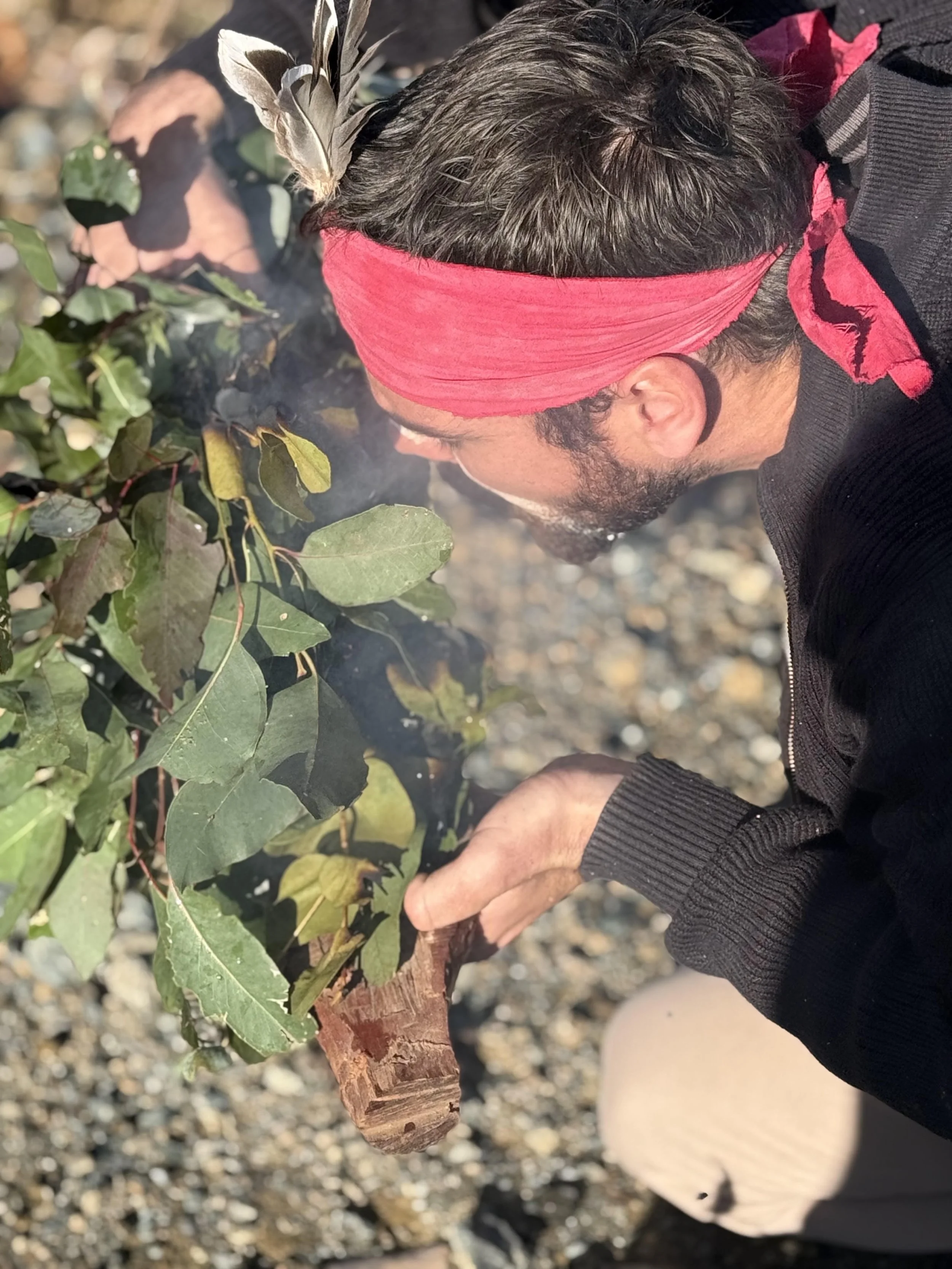 Smoking Ceremonies at Walawaani Way 