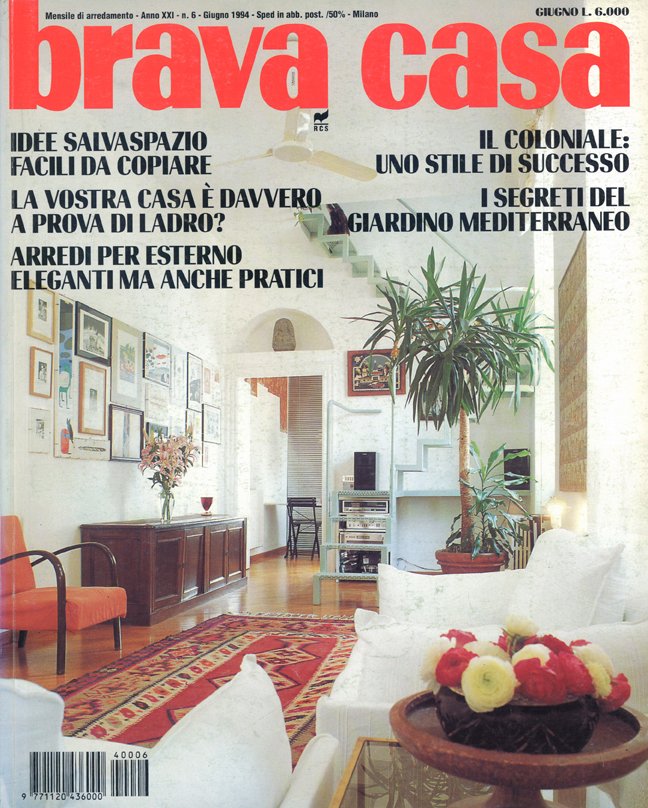 1994 - Brava Casa, n. 6 pag. 235, Barbara Gerosa, Il Magico mondo del legno