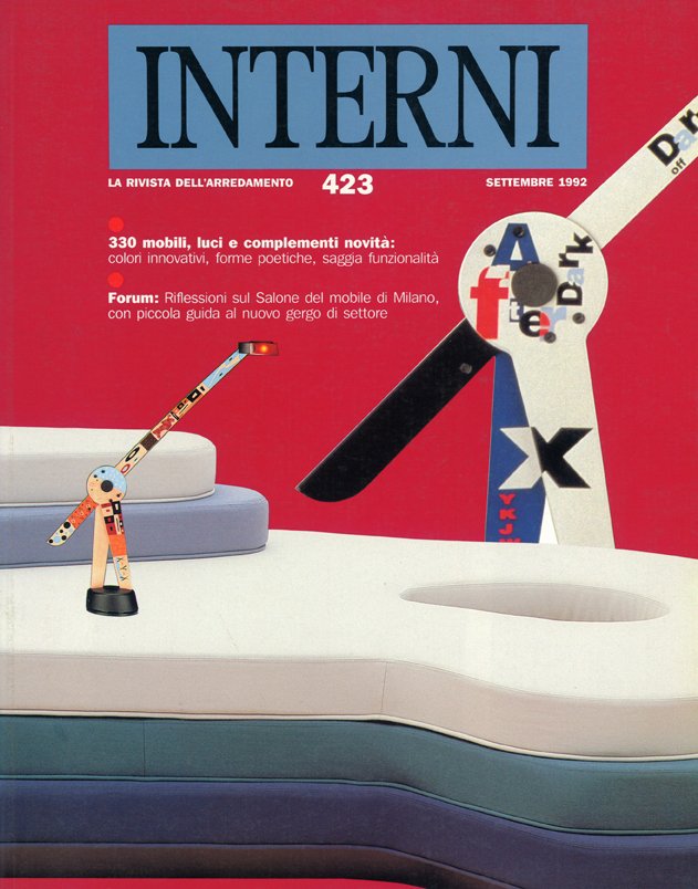 1992 - INTERNI, n. 423 pag. 185, Libreria Francesca