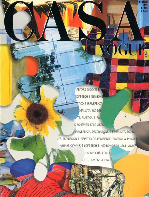1995 - Casa Vogue, n. 269 pag. 118 - 119, Stile Giovane