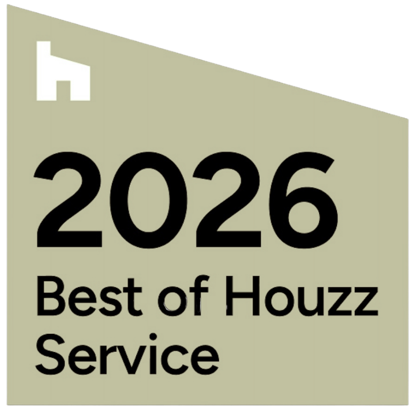 Logo showing Katie Tamsin Interiors won the Best of Houzz Service award in 2026