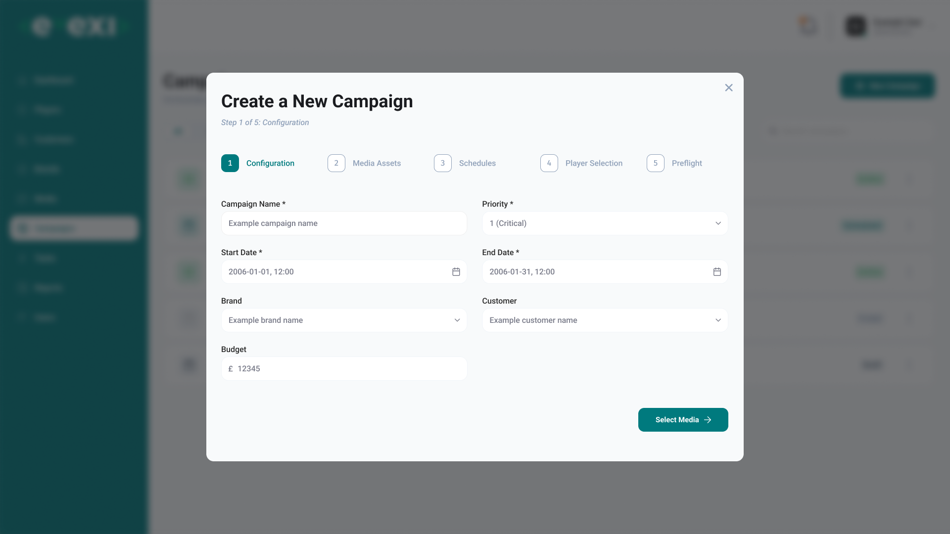 Campaigns - Create Campaign - 1. Configuration.png