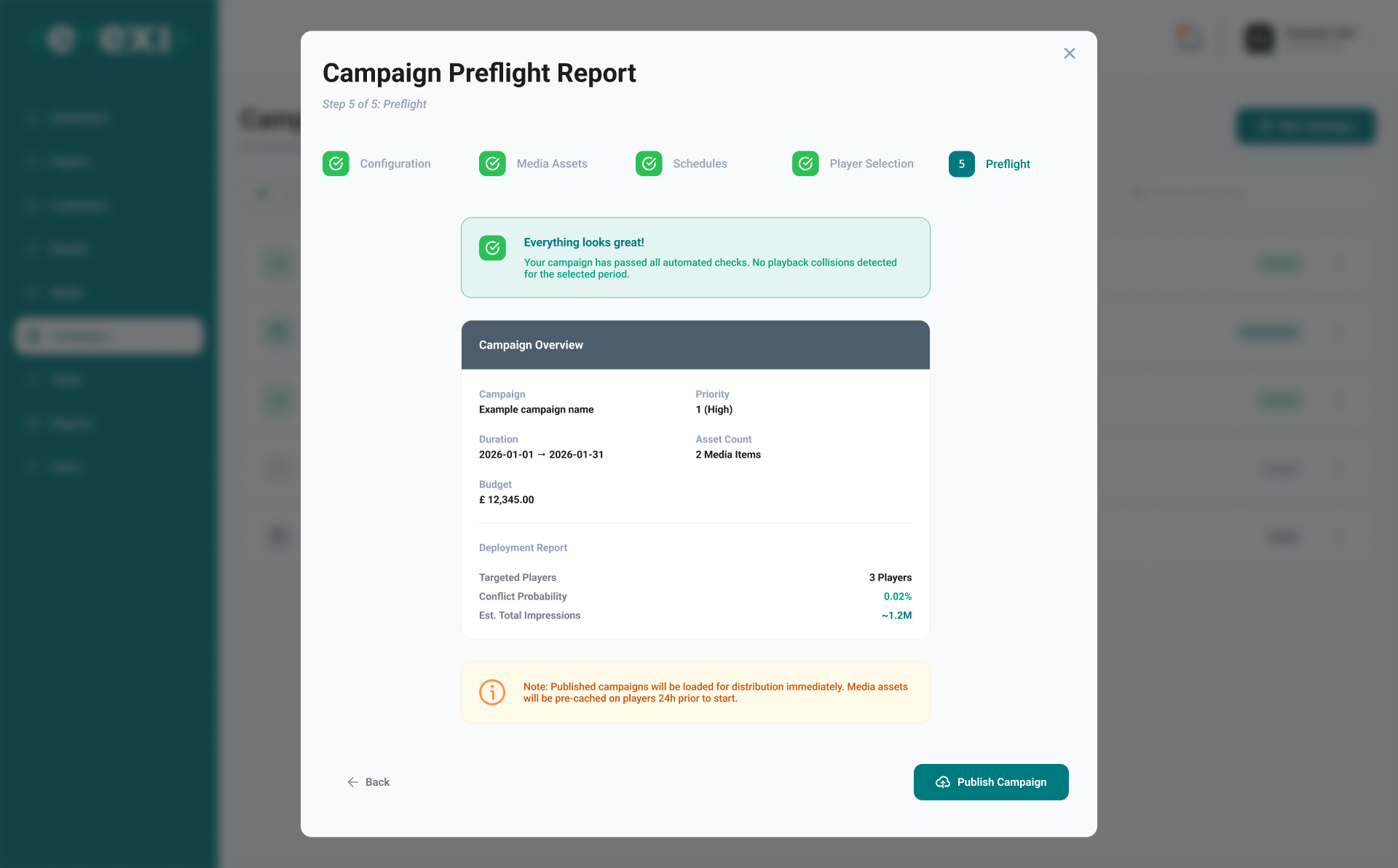 Campaigns - Create Campaign - 5. Preflight.png