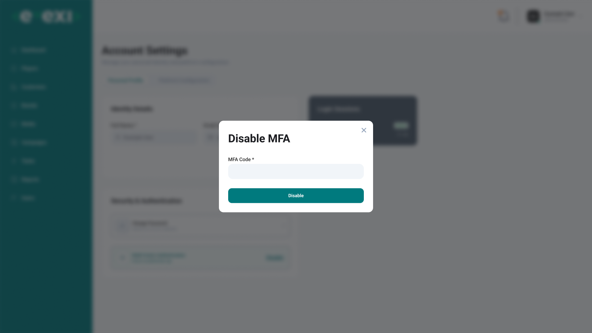 Account Settings - Personal Profile - Disable MFA.png