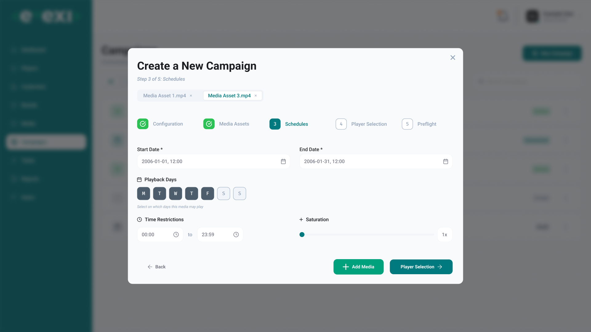 Campaigns - Create Campaign - 3. Schedules.png