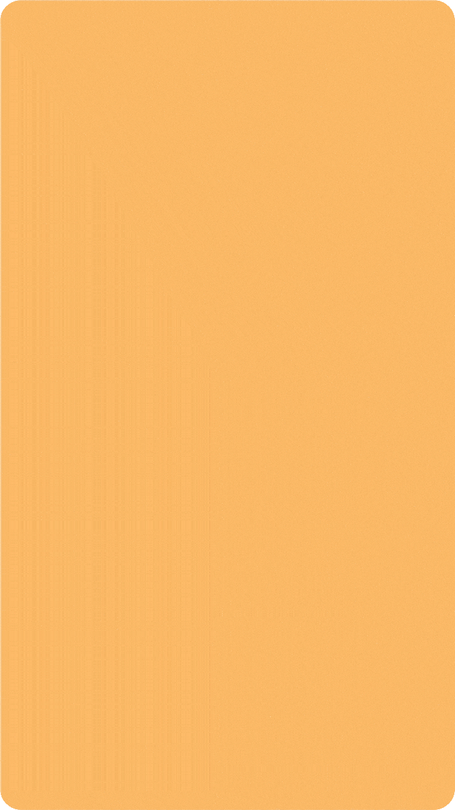 A vertical gradient background transitioning from a darker peach at the top to a lighter peach at the bottom.