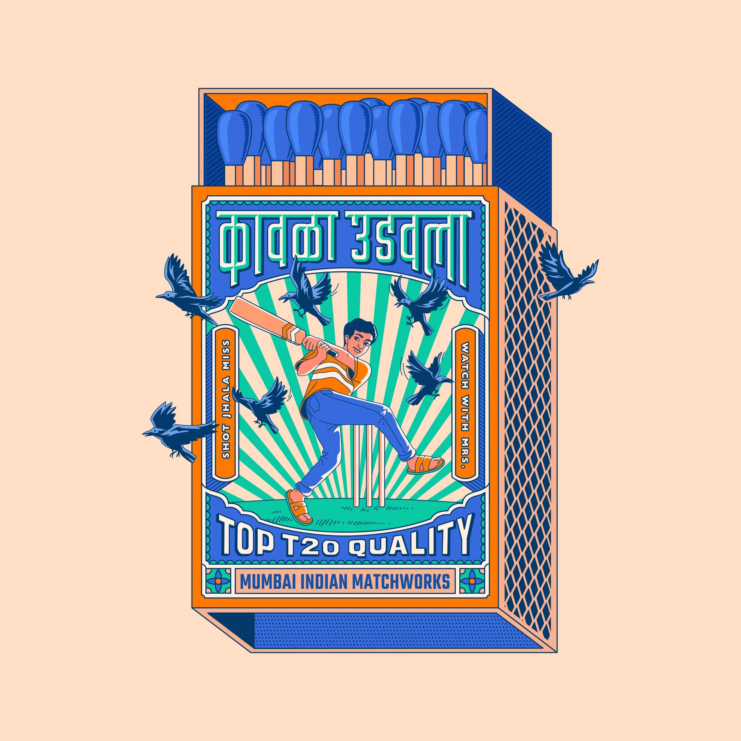 Mumbai Indian - Matchbox