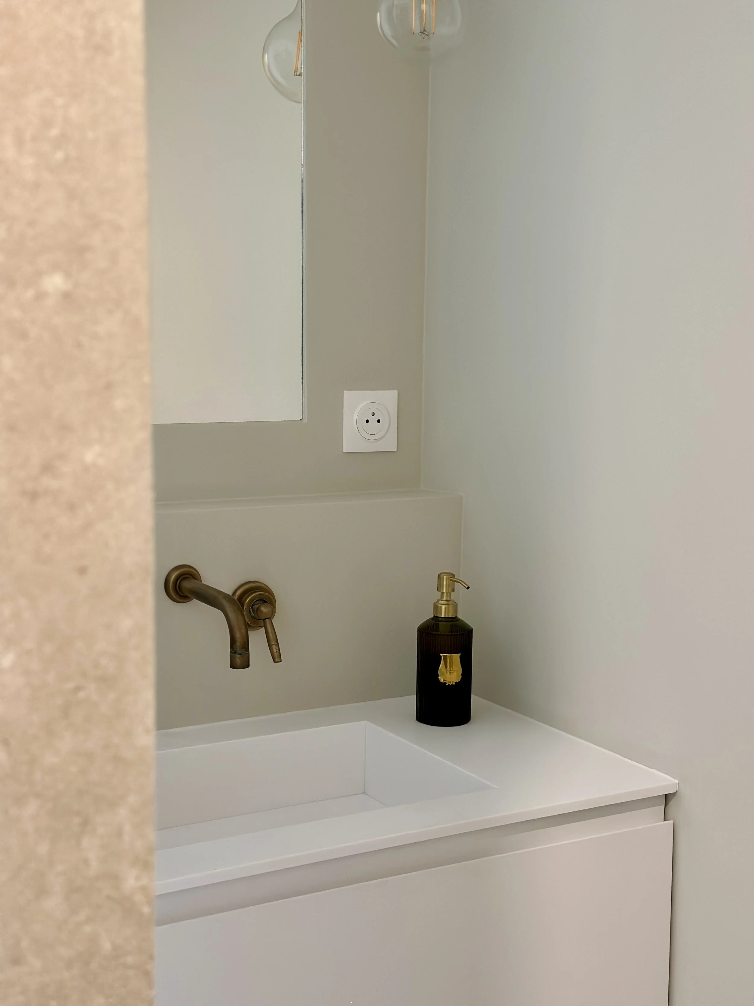Salle de bain dans suite parentale